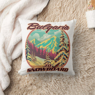 Bulgaria to Snowboard Cushion
