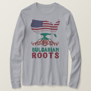 Bulgarian American Roots T-Shirt
