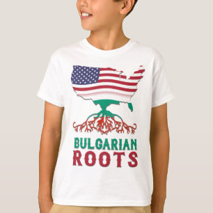 Bulgarian American Roots Tee Shirt
