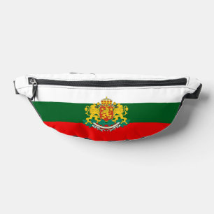 Bulgarian flag coat of arms bum bags