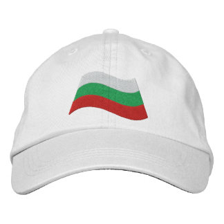 Bulgarian Flag Embroidered Hat