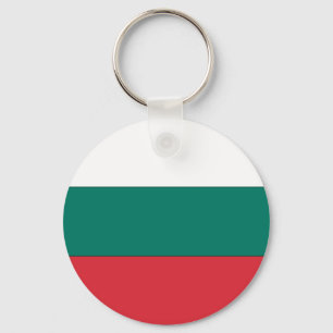 Bulgarian Flag Key Ring