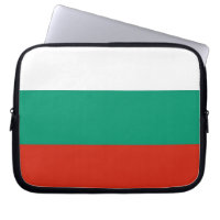 Bulgarian Flag Laptop Sleeve