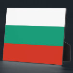 Bulgarian Flag Plaque<br><div class="desc">Add a touch of Bulgarian pride to your decor with our exclusive plaque featuring the flag of Bulgaria! Crafted with meticulous attention to detail, this plaque is more than just a decorative item; it’s a celebration of Bulgaria’s rich heritage and cultural significance. The vibrant design prominently displays the iconic Bulgarian...</div>