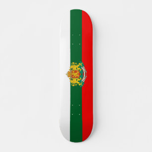 Bulgarian flag skateboard