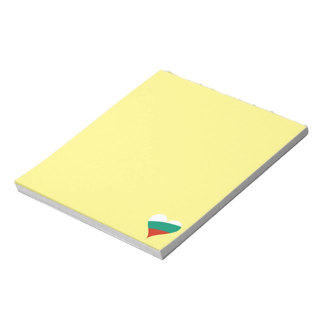 Bulgarian heart notepad (Rotated)