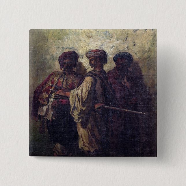 Bulgarian Soldiers 15 Cm Square Badge (Front)