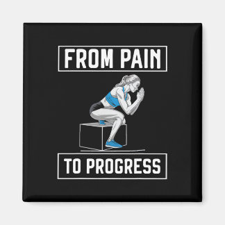 Bulgarian Squat Exercise Bodybuilding Fitness Work Magnet