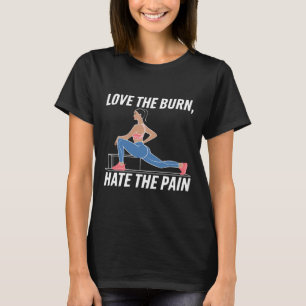 Bulgarian Squat Exercise Bodybuilding Fitness Work T-Shirt