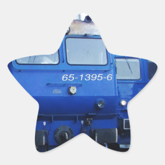 Bulgarian Train. Star Sticker