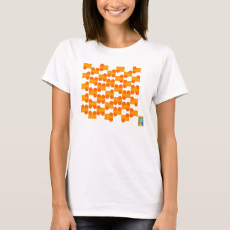 Bulge Out Contours Baby Doll T-Shirt