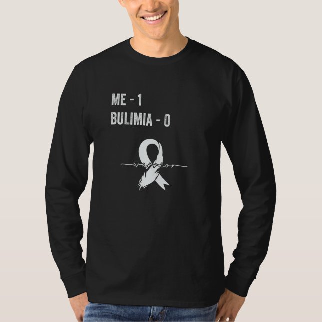 Bulimia Survivor Bulimia Awareness Support Recover T-Shirt (Front)