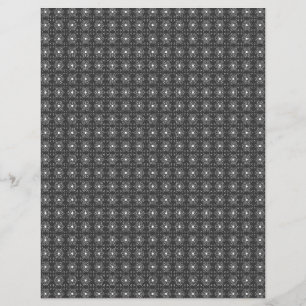 Bulk B&W Mediterranean Tile Scrapbook Pages