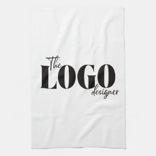 Bulk Corporate Custom Logo Company Personalised Tea Towel