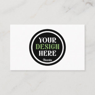 Bulk Custom Logo Company Employee Appreciation Business Card