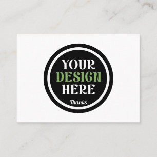 Bulk Custom Logo Company Employee Appreciation  Calling Card