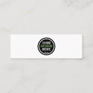 Bulk Custom Logo Company Employee Appreciation  Mini Business Card