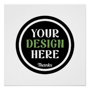 Bulk Custom Logo Company Employee Appreciation Poster