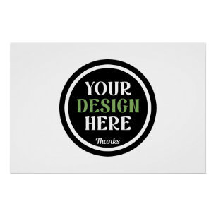 Bulk Custom Logo Company Employee Appreciation Poster