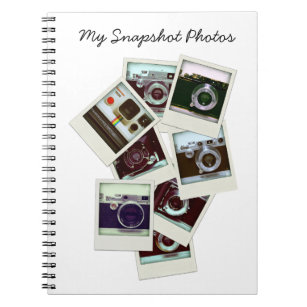 Bulk Images of Vintage Cameras Notebook