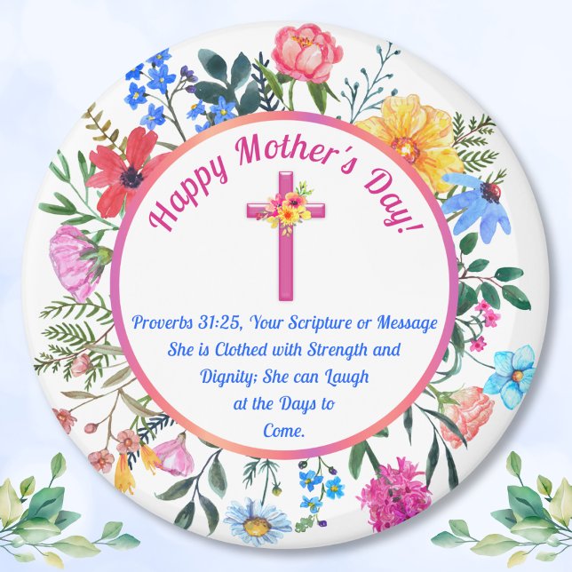 BULK Mother's Day Gifts for CHURCH. Church Magnets (Mother's Day gifts in bulk for church. Cheap Mother's Day gifts for church. Mother's Day Magnets. )