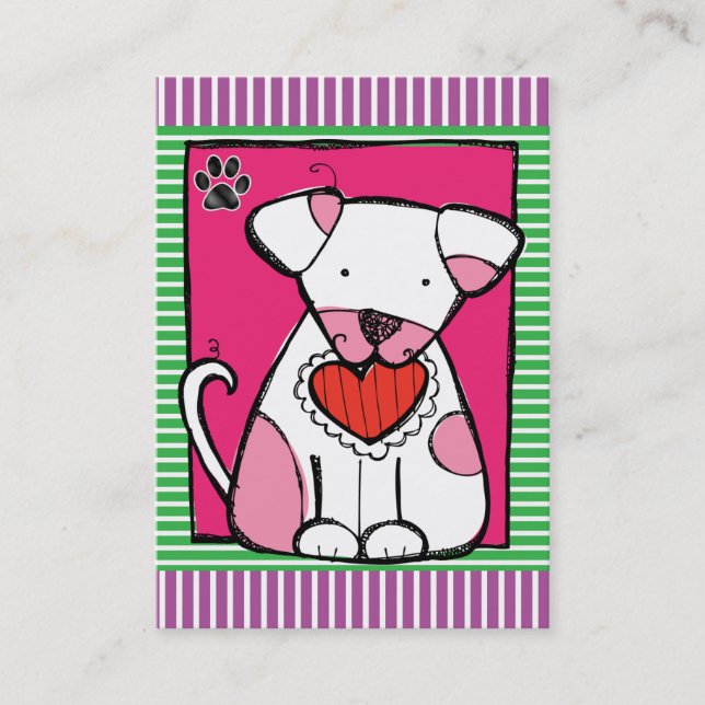 Bulk Valentine on Business Cards - SRF (Front)