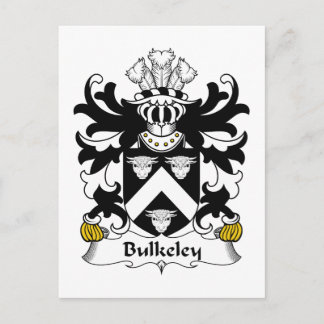 Bulkeley Family Crest Postcard