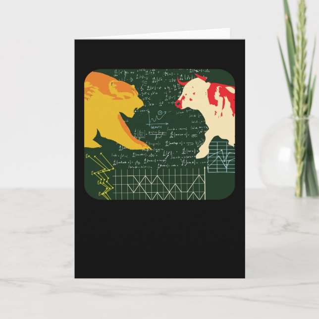 Bull And Bear Card (Front)