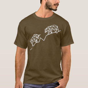 Bull and Bear Trading and Stock Market Investing T-Shirt