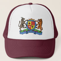 Bull and Boar Rampant BBQ Coat of Arms