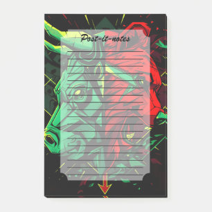 Bull Bear Duel Forces Post-it Notes