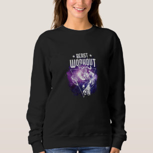 Bull Beast Workout Taurus Gym Fitness Lifting Weig Sweatshirt