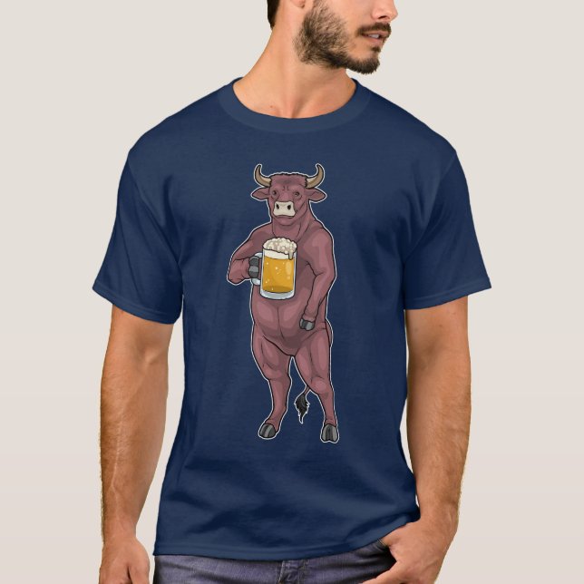 Bull Beer T-Shirt (Front)