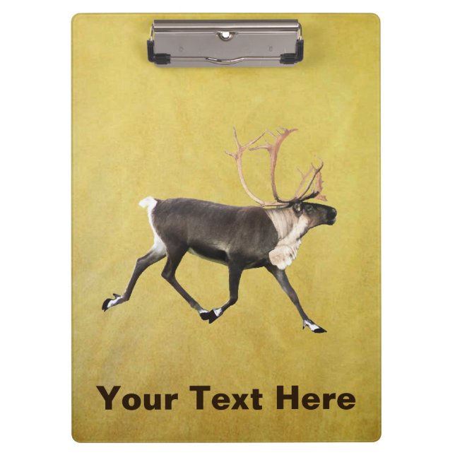 Bull Caribou Clipboard (Front)