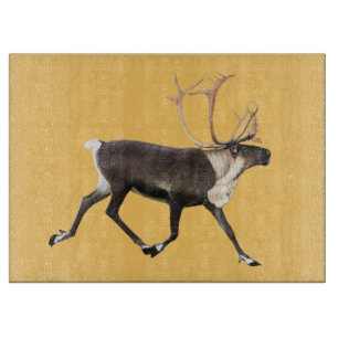 Bull Caribou Cutting Board