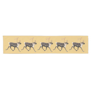 Bull Caribou Short Table Runner