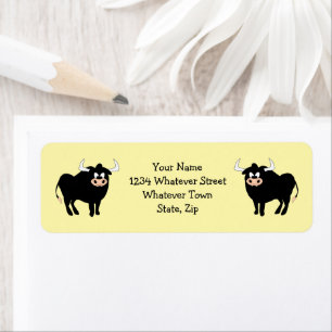 Bull Design Return Address