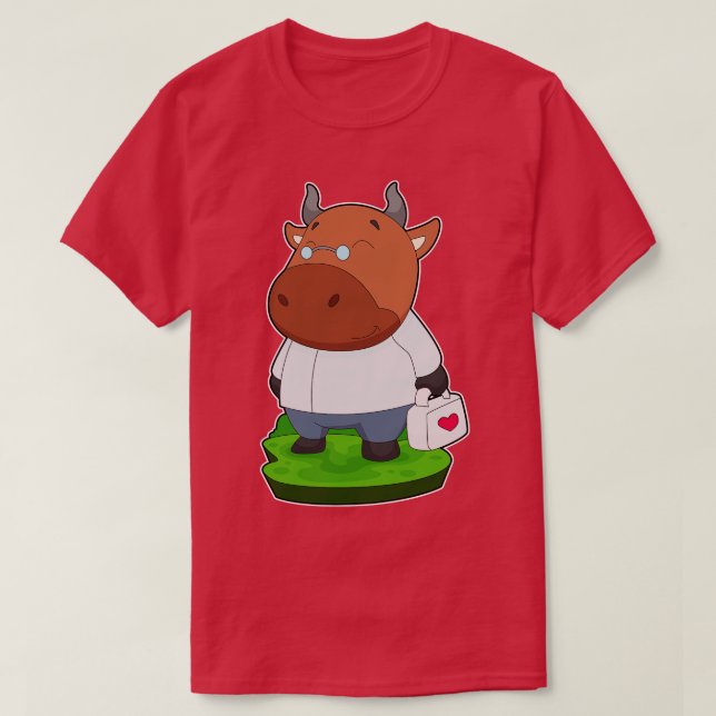 Bull Doctor First aid kit T-Shirt (Design Front)