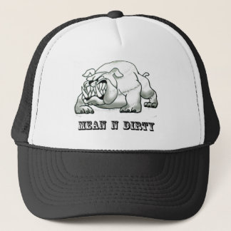 Bull dog ( mean n dirty) copy trucker hat