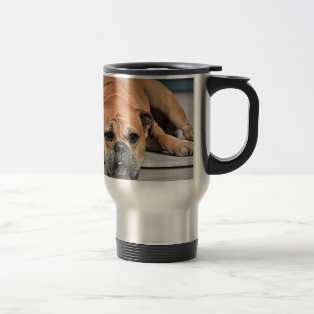 Bull Dog Travel Mug (Right)