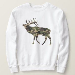 Bull Elk Camo Sweatshirt