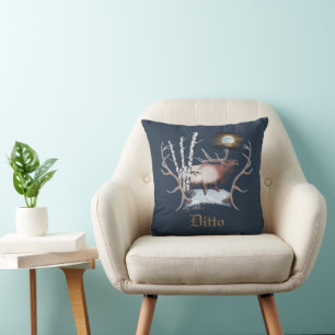 Bull Elk Cushion