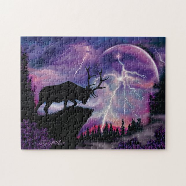 Bull Elk  Jigsaw Puzzle (Horizontal)