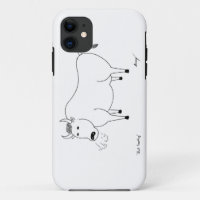 Bull Folk Art iPhone 5 Case