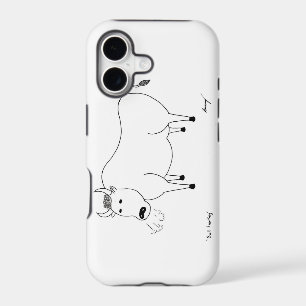 Bull Folk Art iPhone 5 Case
