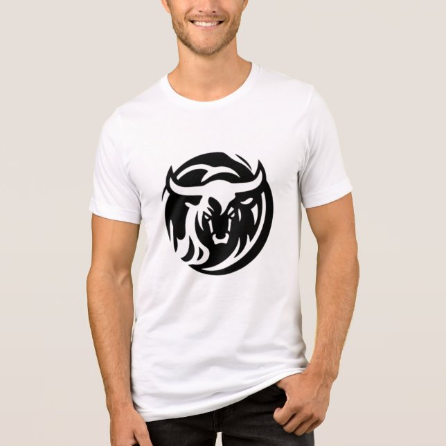 Bull Force – Strength Within the Circle Tri-Blend Shirt (Front)