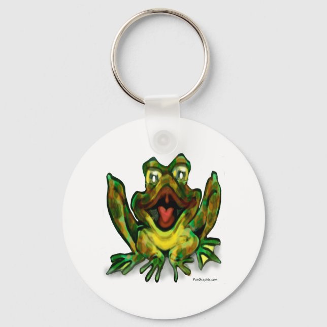 Bull Frog Key Ring (Front)