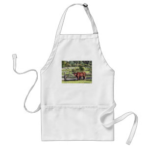 Bull in Pasture Standard Apron