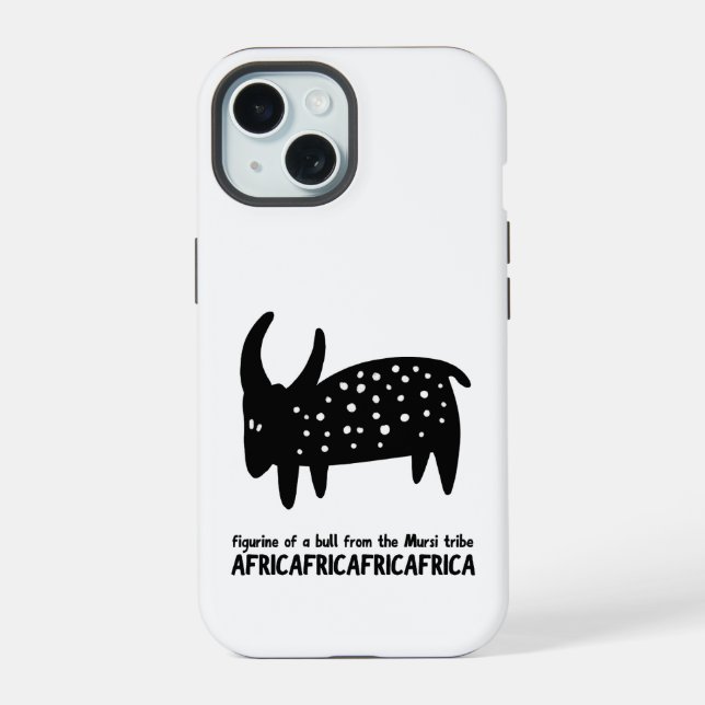 Bull iPhone 15 Case (Back)