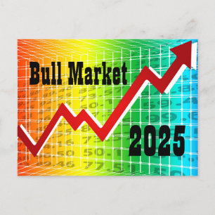 Bull Market 2025 Postcard